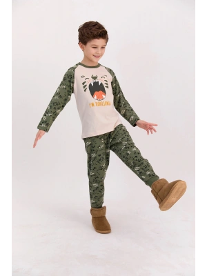 Rolypoly Im Roarsome Kum Beji Erkek Çocuk Pijama Takımı