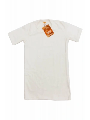 Erkek Çocuk Ekru  Termal Şardonlu Kısa Kol Fanila ELF568N372CCM