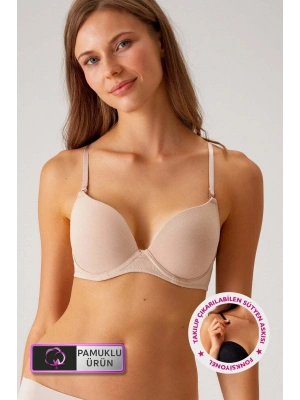 Ten 6400 Paris Cotton Balenli Desteksiz Sütyen