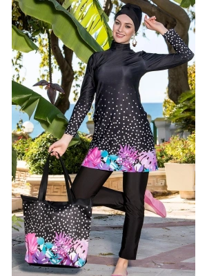 Kadın Uzun Kollu Tesettür Mayo Arms20s271