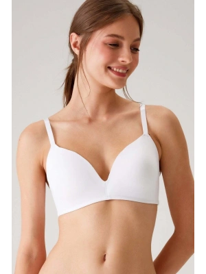 Beyaz 6110 Venedik Balensiz Desteksiz Micro Comfort Sütyen