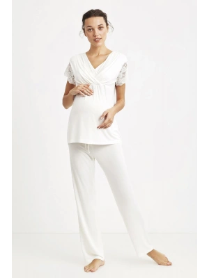 Yumuşak Dokulu Hamile Pijama Takımı