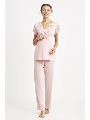 Yumuşak Dokulu Hamile Pijama Takımı