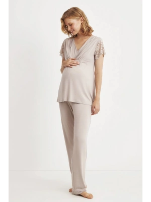 Yumuşak Dokulu Hamile Pijama Takımı