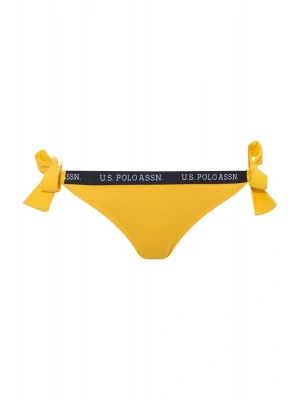 Kadın Sarı Kalın Ipli Bikini Alt