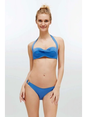 Kadın Mavi Bikini Takım