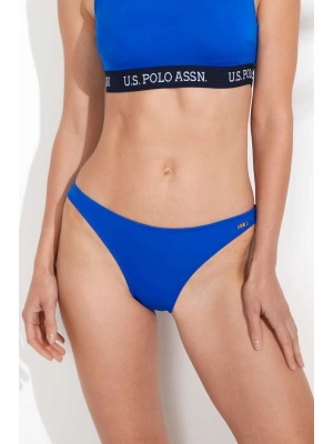 Kadın Saks Mavi Ince Kenar Bikini Alt