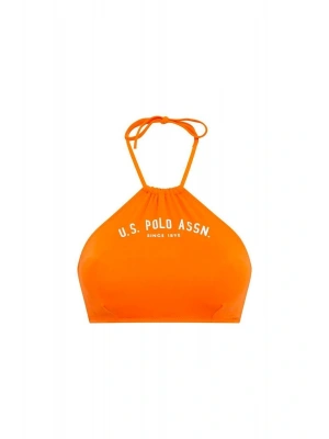 Kadın Turuncu Halter Bikini Üstü