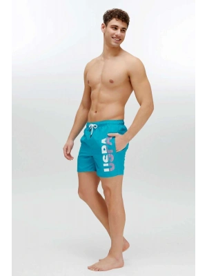 U.s Polo Assn. 22004 Erkek Orta Boy Deniz Şortu-yeşil