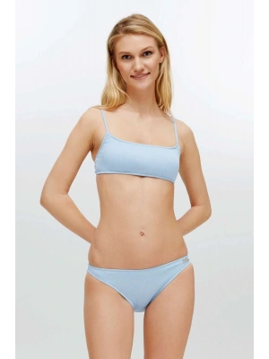 Kadın Mavi Bikini Takım