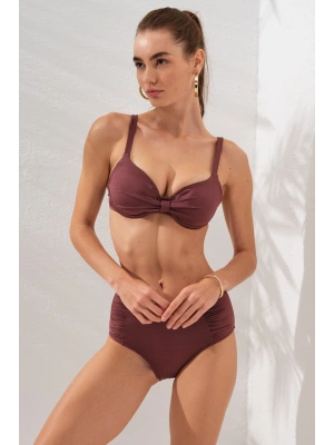 Gınger Balenli Kaplı Bikini Takım Toffee 231235