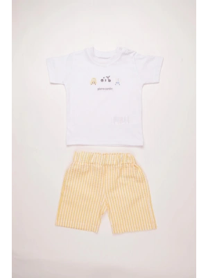 Pamuk Erkek Çocuk Yazlık Şortlu Takım 303533