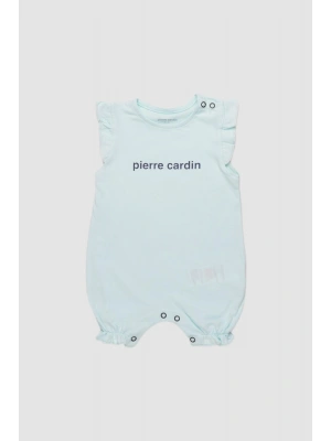 %100 Pamuk Baskılı Bebek Kısa Tulum 303399