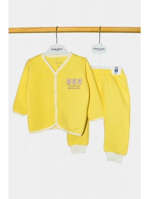 Ayıcık Nakışlı Kapitone Bebek İkili Takım 305195