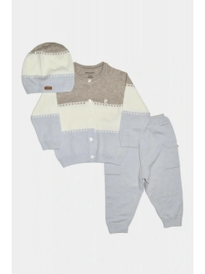 Triko Bebek & Çocuk 3Lü Alt-Üst Takım 303954