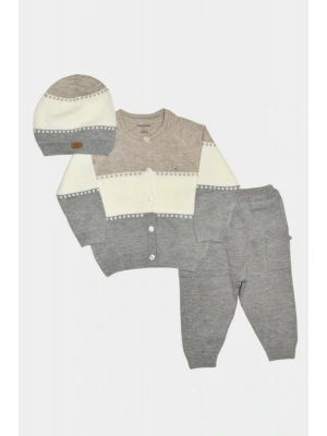 Triko Bebek & Çocuk 3Lü Alt-Üst Takım 303954