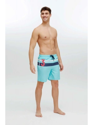 Erkek Mint Uzun Deniz Şortu 22003