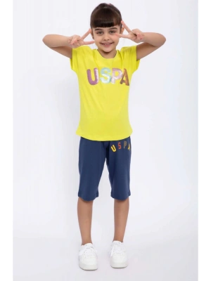 Us1055 Us1055 Lisanslı Kız Çocuk Süprem 2li Kapri Takım