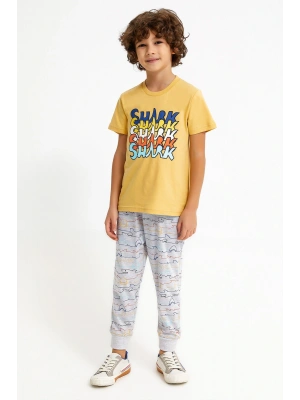 Rolypoly Shark Hardal Erkek Çocuk Eşofman Takımı