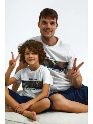 Erkek Baba Oğul Kombin Kapri Takım