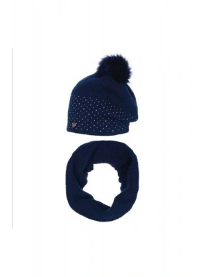 Kadın Atkı Bere Takım / Kadın 2li Şapka Atkı Takım