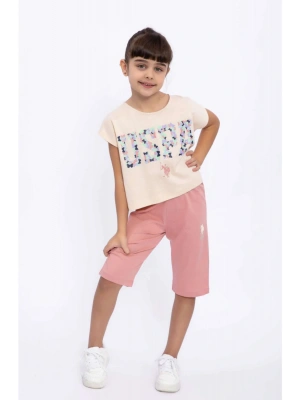Us1063 Us1063 Lisanslı Kız Çocuk Süprem Şortlu Takım