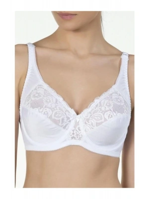 Rosenna Balenli Süngersiz Toparlayıcı Sütyen Beyaz