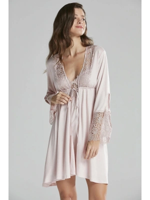 Penye Altılı Gelin Çeyiz Seti - 5625 Pudra