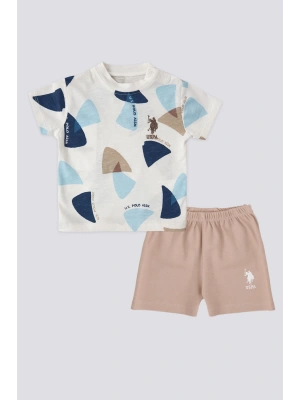 U.S. Polo Assn Erkek Bebek Krem Takım