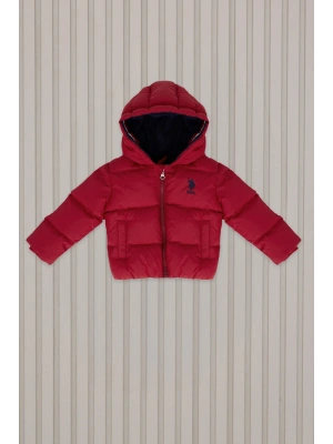 Erkek Bebek Kırmızı Bebek Mont