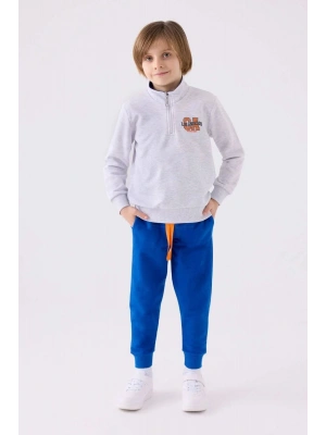 Erkek Çocuk Gri Eşofman Takımı