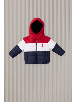 Erkek Bebek Kırmızı Bebek Mont