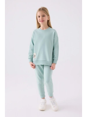 KIZ ÇOCUK EŞOFMAN TAKIM ,ÜÇ İPLİK DOKUMA