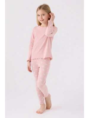 KIZ ÇOCUK İKİLİ TAYT TAKIM - SOMON