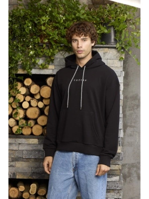 UNİSEX KAPŞONLU OVERSİZE SWEETSHİRT 4040