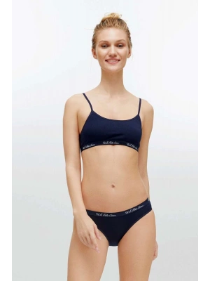Kadın Lacivert Büstiyer Slip Takım 68000