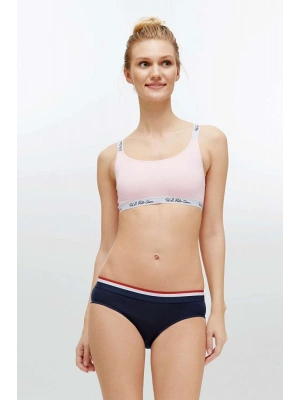 Kadın Pembe Çapraz Askılı Büstiyer 68001