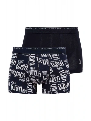 Erkek Lacivert - Baskılı 2 Li Boxer 80350ınt