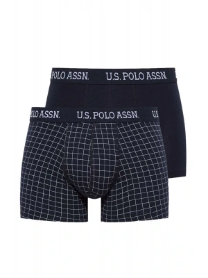 Erkek Lacivert - Lacivert Baskılı 2 Li Boxer 82006