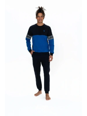 U.S. Polo Assn. U.S. Polo Assn. Erkek %100 Pamuk 2 İplik Dokuma Ev Giyim Pijama Takım 18825