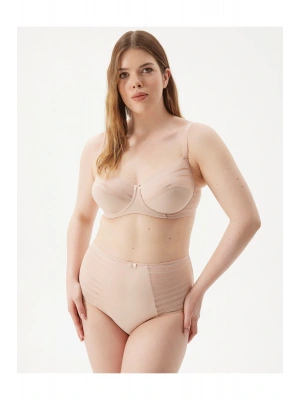 Aster Balenli Toparlayıcı Çizgili Sütyen