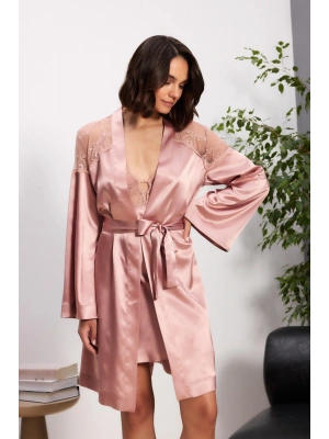 Saten Altılı Gelin Çeyiz Seti - 6035 Brandy