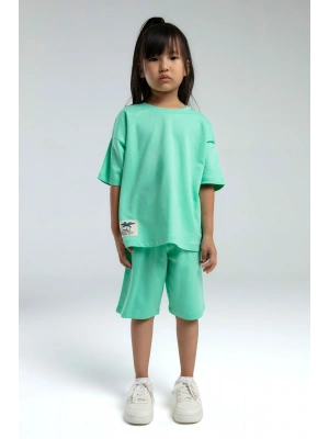 Kız Çocuk Bermuda Takım