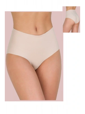 Yüksek Bel Lazer Kesim Bato Silikonlu Kaydırmaz Slip Lazer Külot Korse