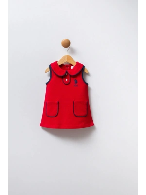 Kız Bebek Kırmızı Elbise