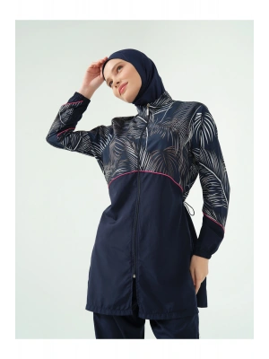 Kıl biye Süslemeli Tesettür Mayo