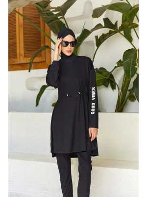 Opal Uzun Kollu Tesettür Mayo 3132