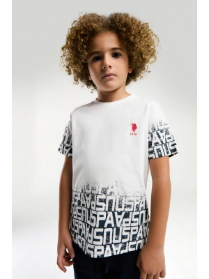 Erkek Çocuk Beyaz Bermuda Takım