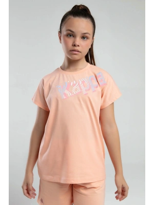 Kız Çocuk Turuncu Tişört