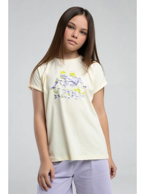 Kız Çocuk Sarı Tişört